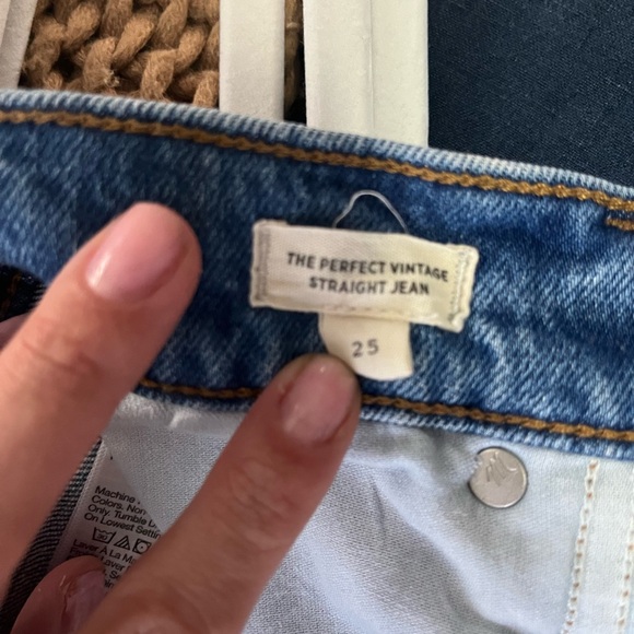 Madewell Jeans - The Perfect Vintage Straight Jean - Picture 4 of 4